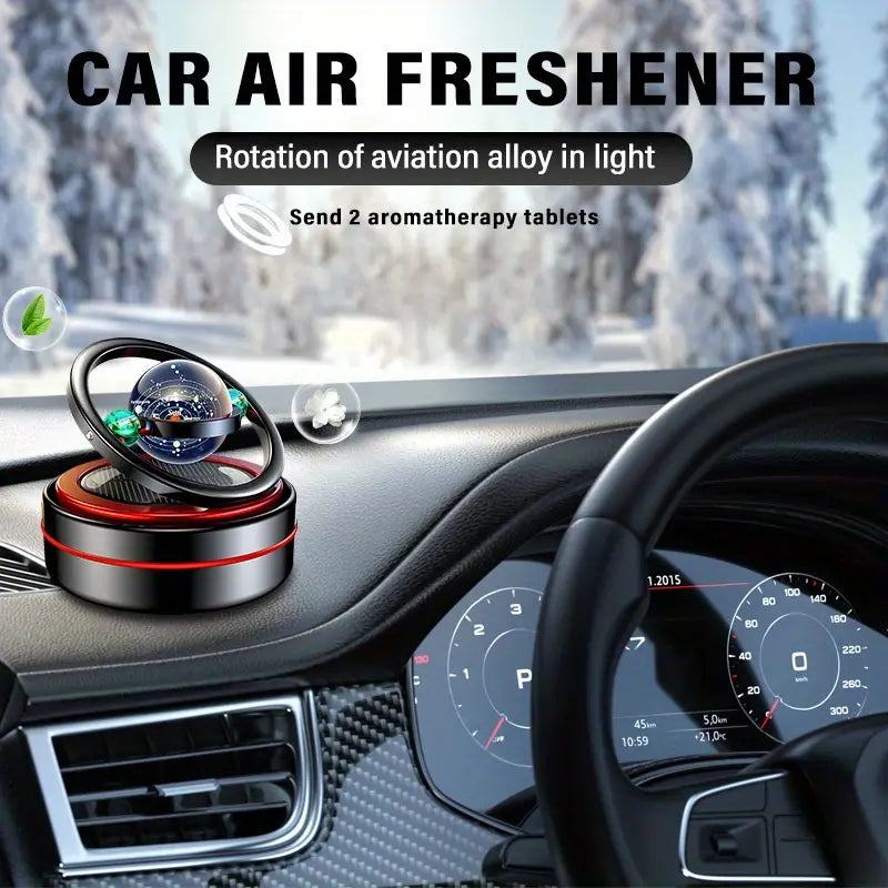AAZRZRZ Solar Decor, Car Air Freshener Dashboard Decor Powered By Sunlight