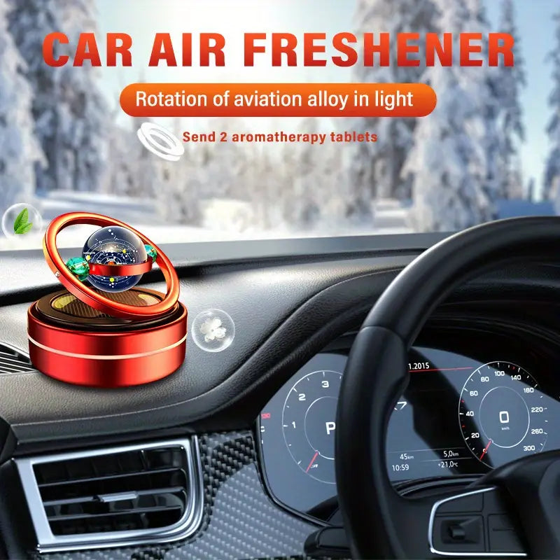 AAZRZRZ Solar Decor, Car Air Freshener Dashboard Decor Powered By Sunlight