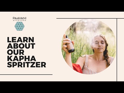 Kapha Spritzer | Ayurvedic Aromatherapy Mist for Energy & Elevation